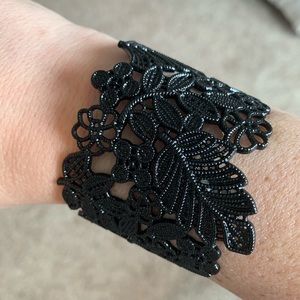 *2 for $10* Black cuff bracelet